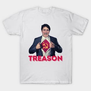 Justin Trudeau is a Communist Traitor T-Shirt